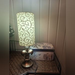 Beautiful bronze stylish table lamp